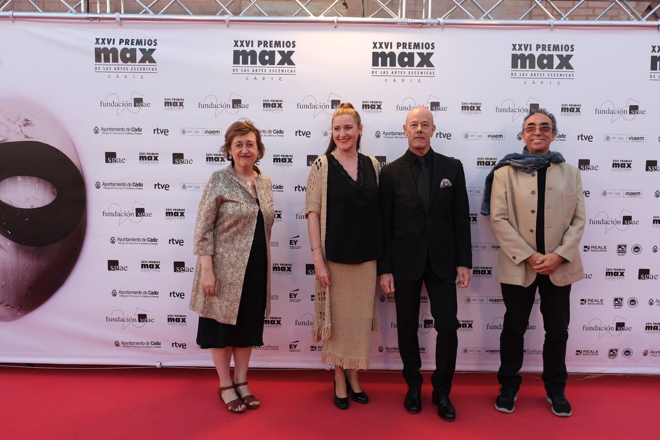 Fotos: La alfombra roja de los Premios Max de Teatro en Cádiz (1)