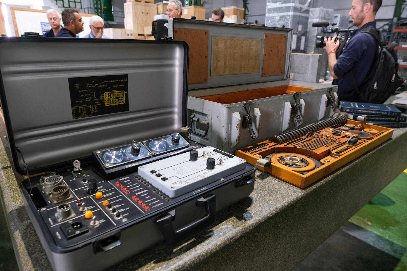 Fotos: Objetos recuperados por los trabajadores de la antigua Bazán de San Fernando