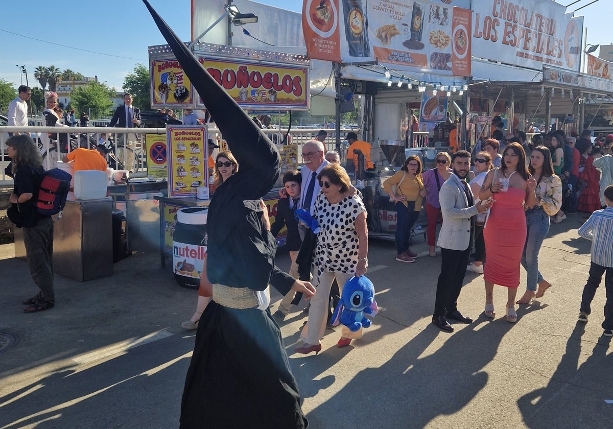 Nazareno en la feria de Sevilla