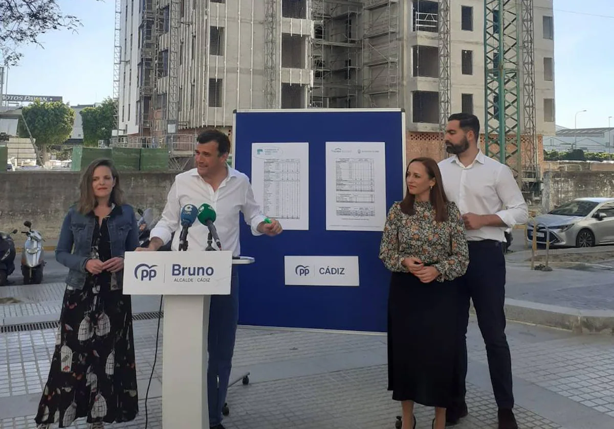 Rueda de prensa de Bruno García en materia de vivienda