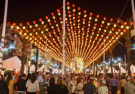 La Feria de Sanlúcar se iluminará con 25.000 farolillos y más de 700.000 puntos led