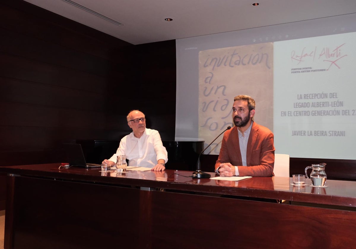 Conferencia en la Fundación Unicaja de Cádiz.