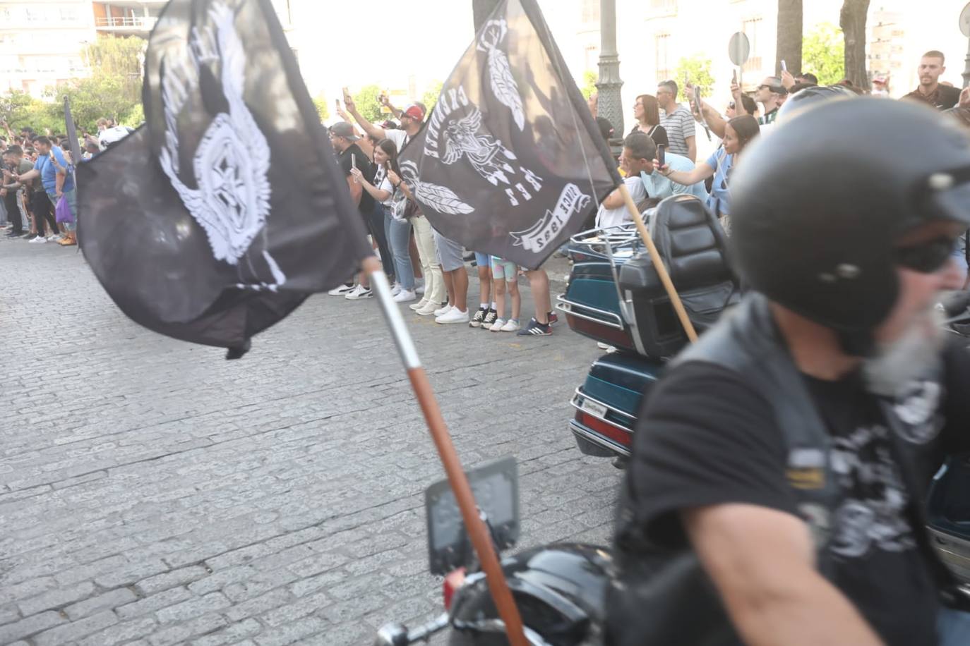 Fotos: Así ha sido la caravana motera en Jerez