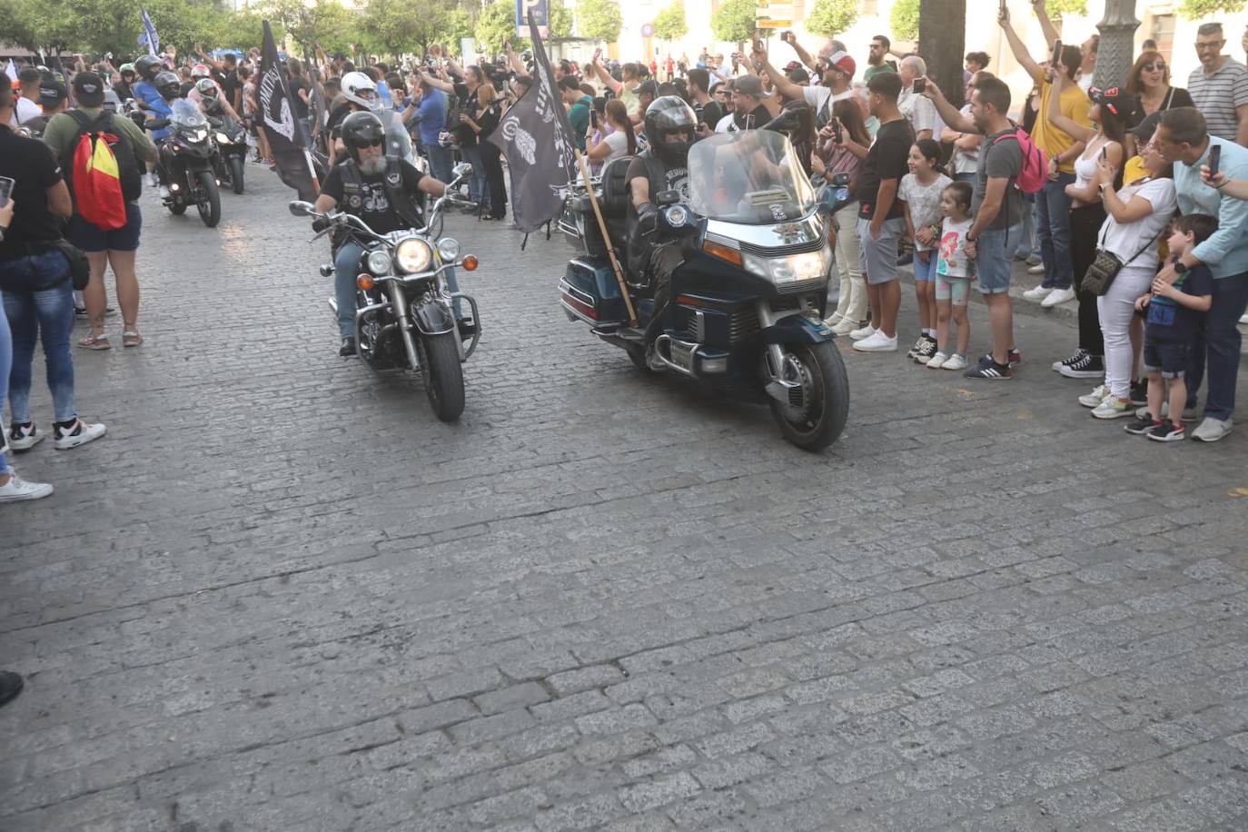 Fotos: Así ha sido la caravana motera en Jerez