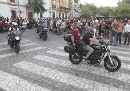 Fotos: Así ha sido la caravana motera en Jerez