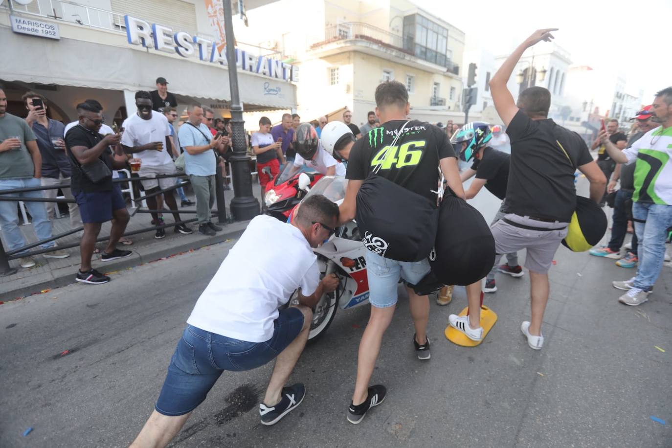 Fotos: Las motos comienzan a rugir en El Puerto con motivo del Gran Premio de Jerez 2023