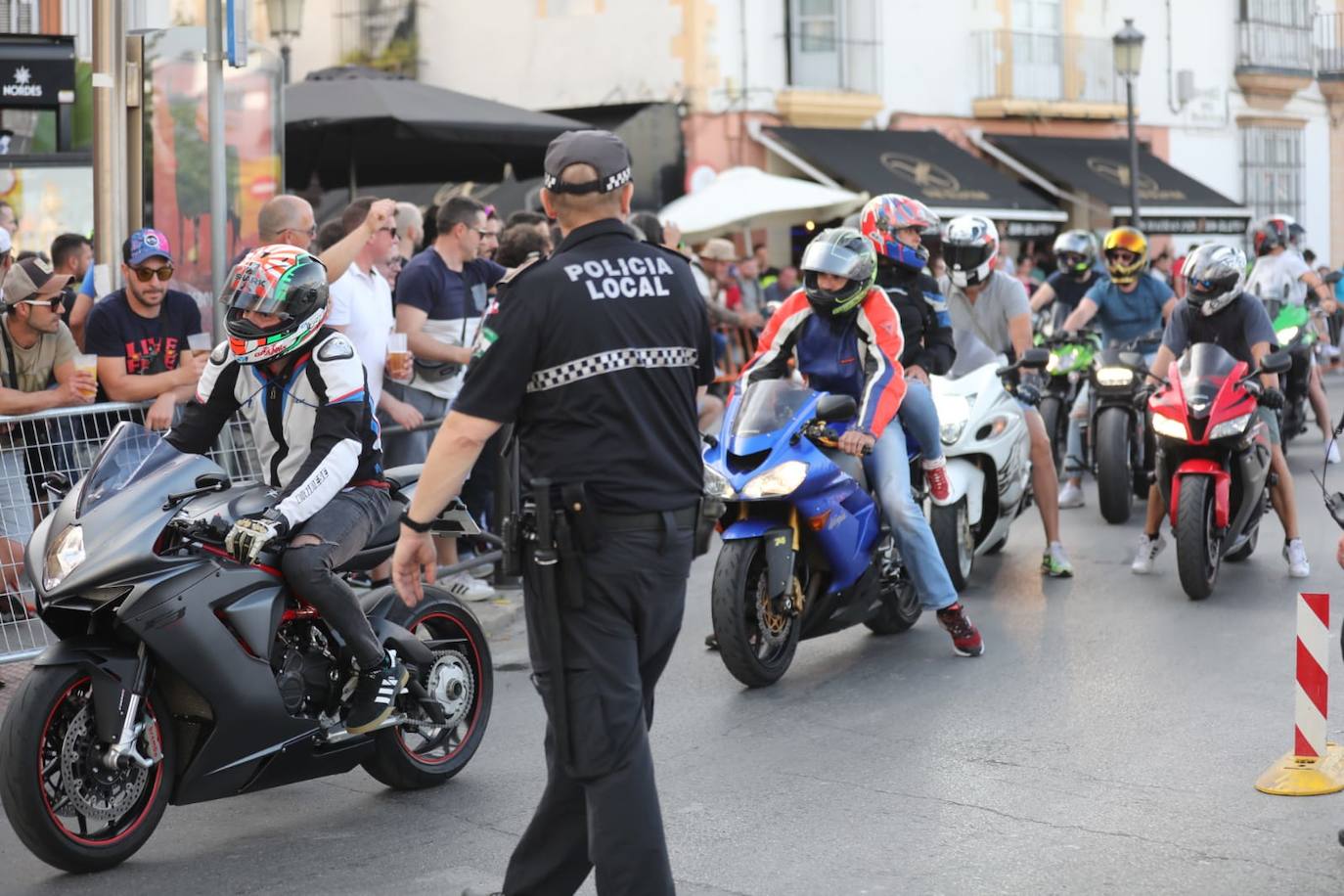 Fotos: Las motos comienzan a rugir en El Puerto con motivo del Gran Premio de Jerez 2023