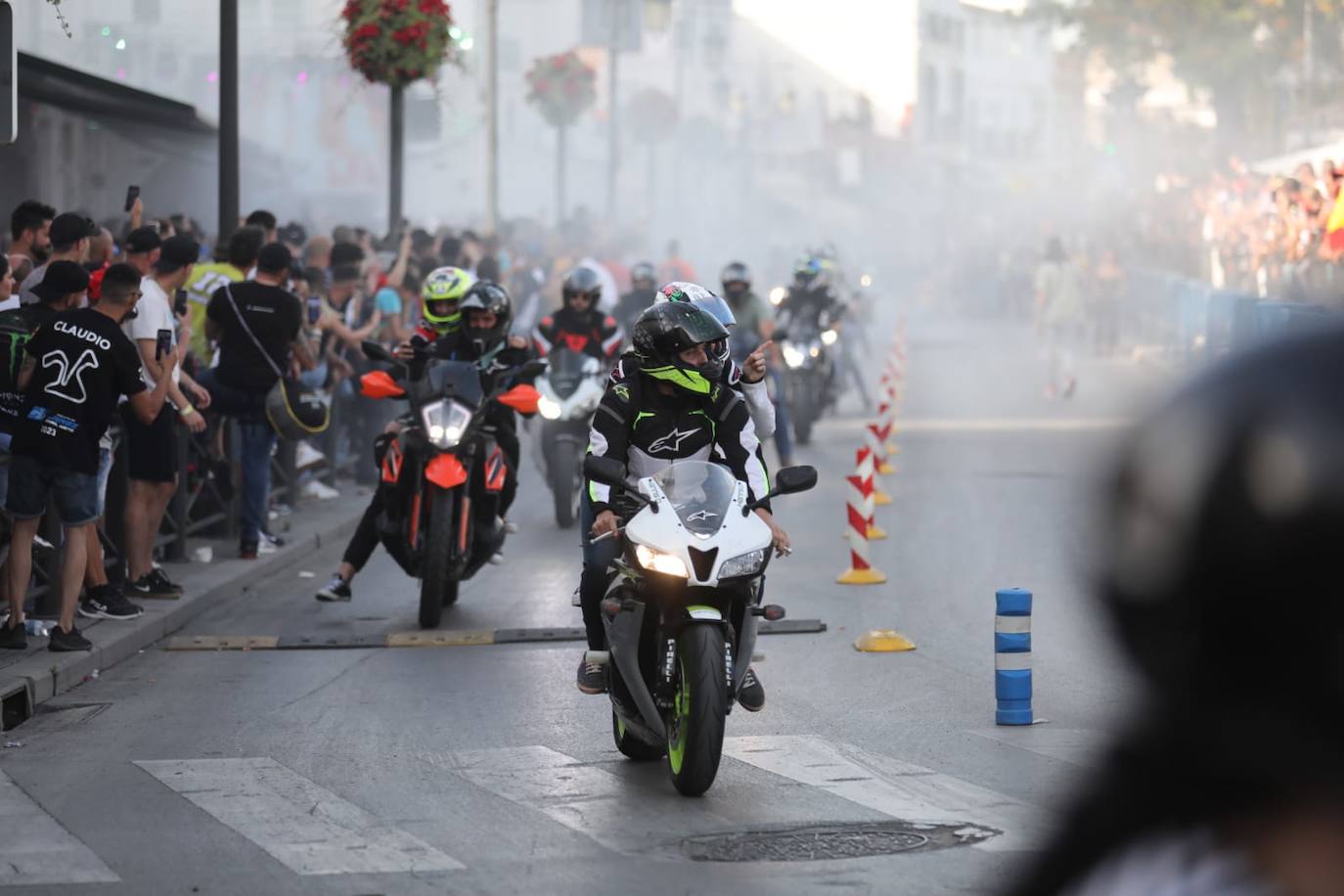 Fotos: Las motos comienzan a rugir en El Puerto con motivo del Gran Premio de Jerez 2023