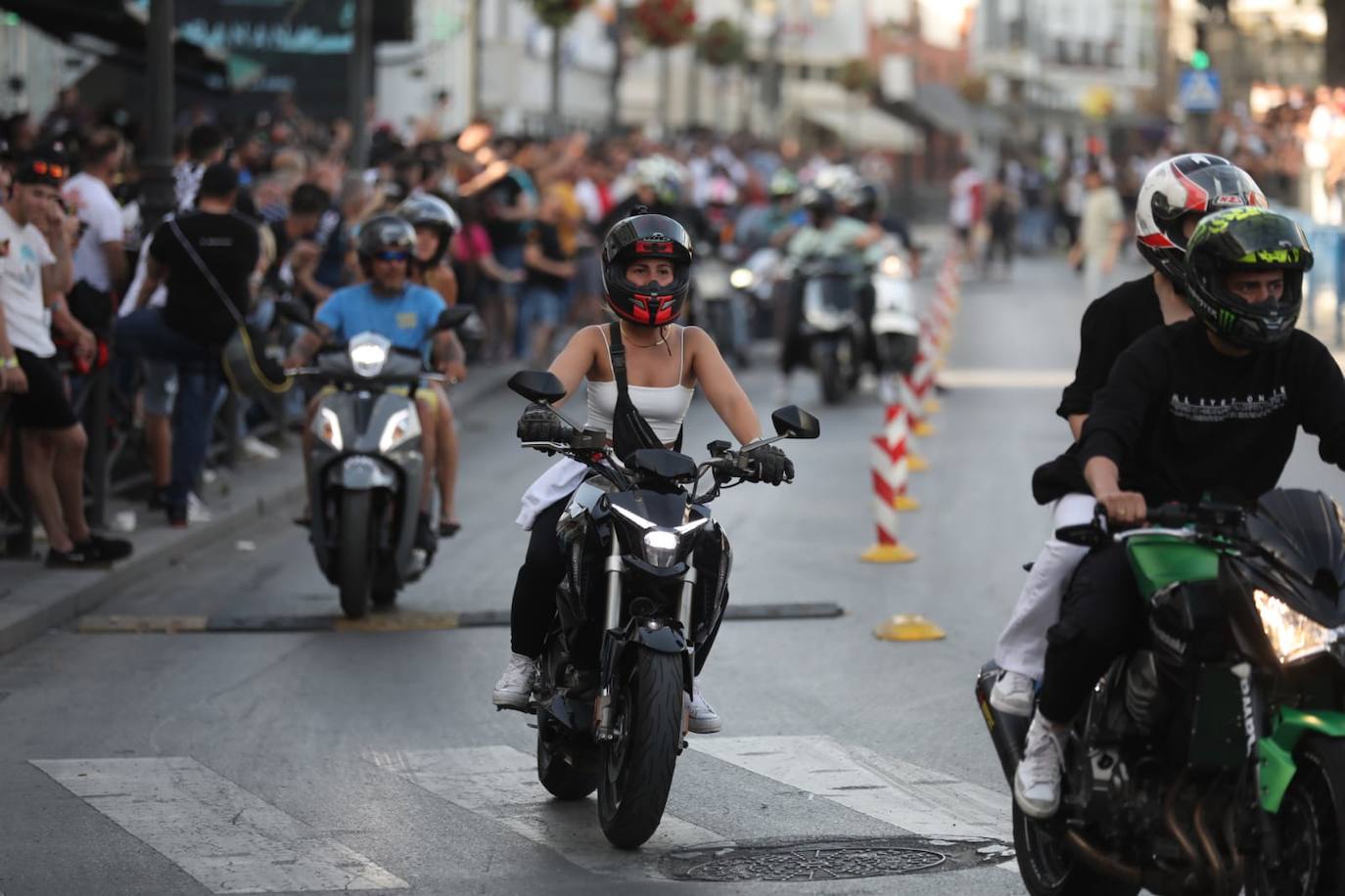 Fotos: Las motos comienzan a rugir en El Puerto con motivo del Gran Premio de Jerez 2023