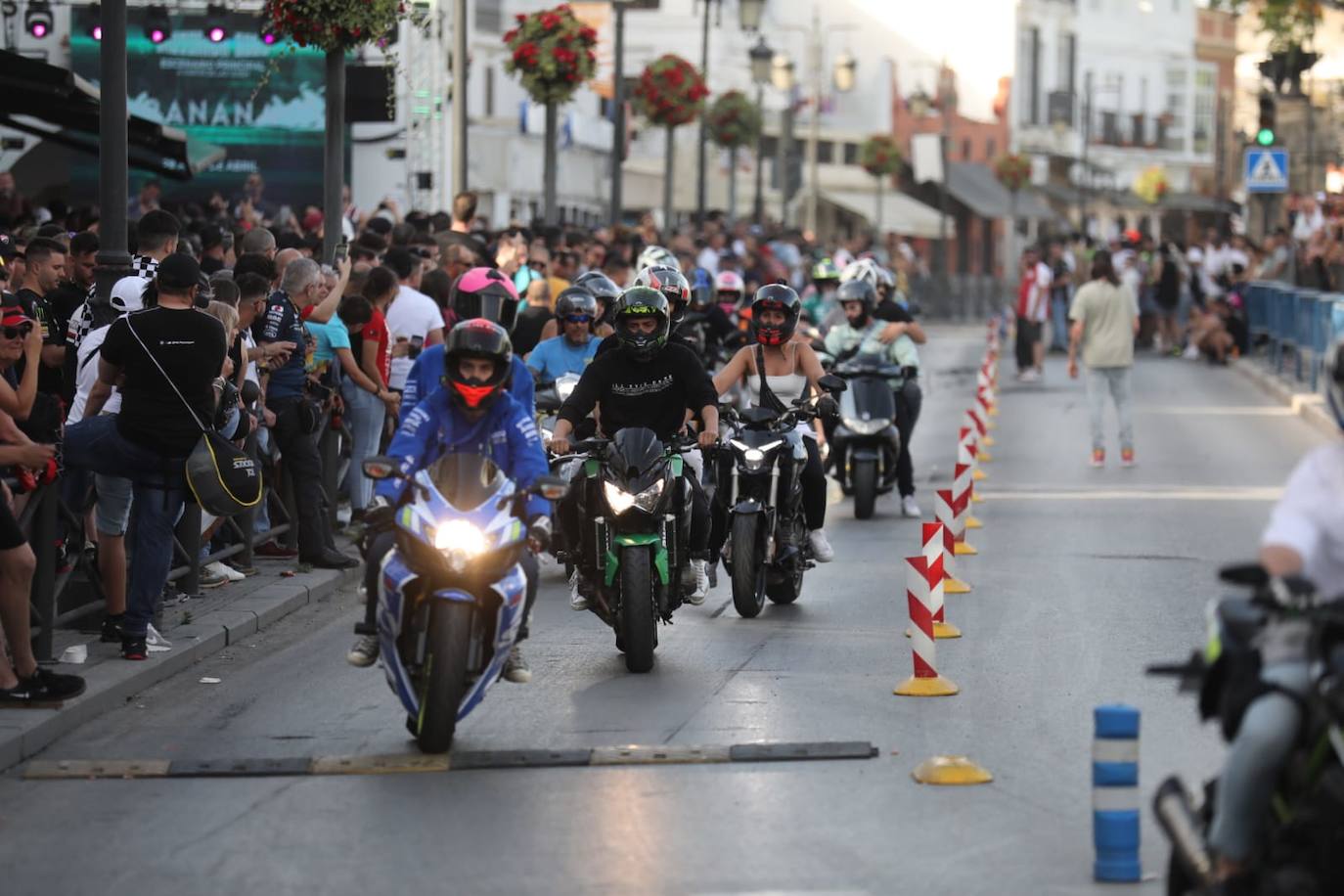 Fotos: Las motos comienzan a rugir en El Puerto con motivo del Gran Premio de Jerez 2023