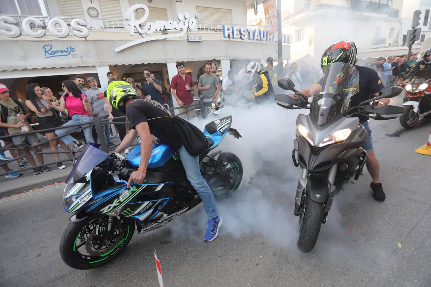 Fotos: Las motos comienzan a rugir en El Puerto con motivo del Gran Premio de Jerez 2023