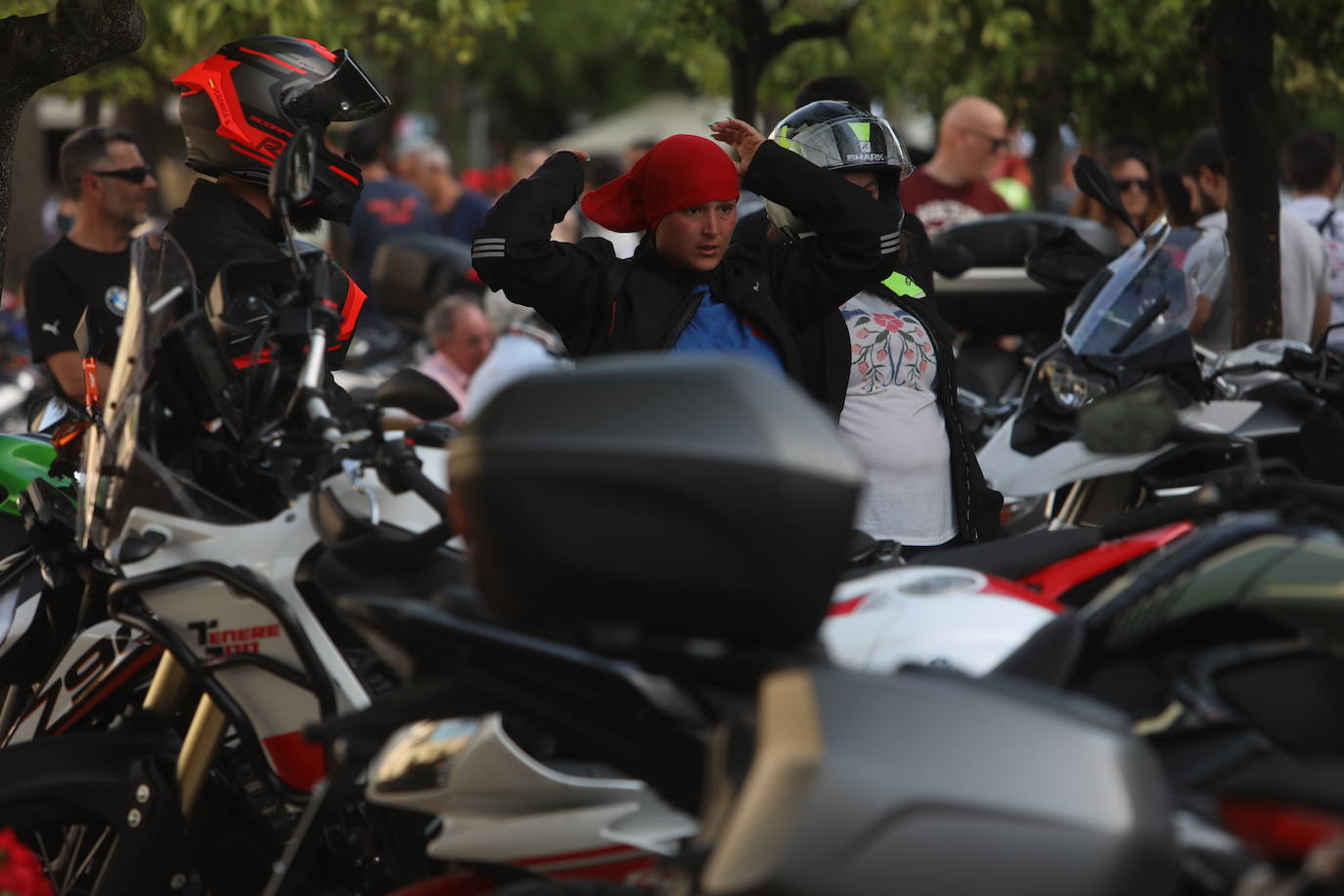 Fotos: Una motorada de gran cilindrada en Jerez