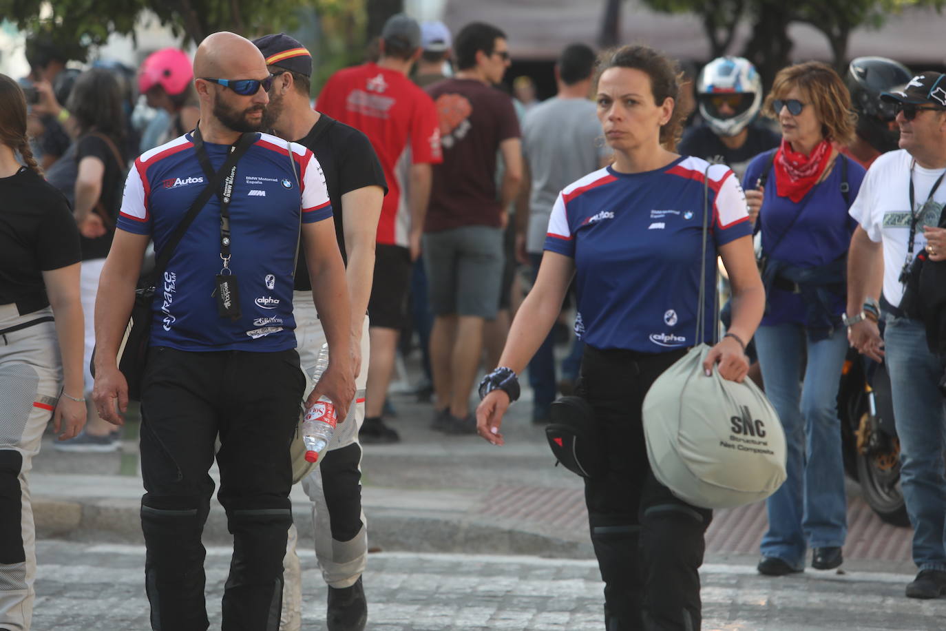 Fotos: Una motorada de gran cilindrada en Jerez