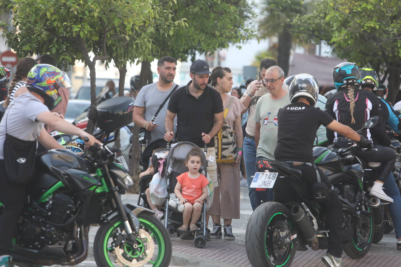 Fotos: Una motorada de gran cilindrada en Jerez