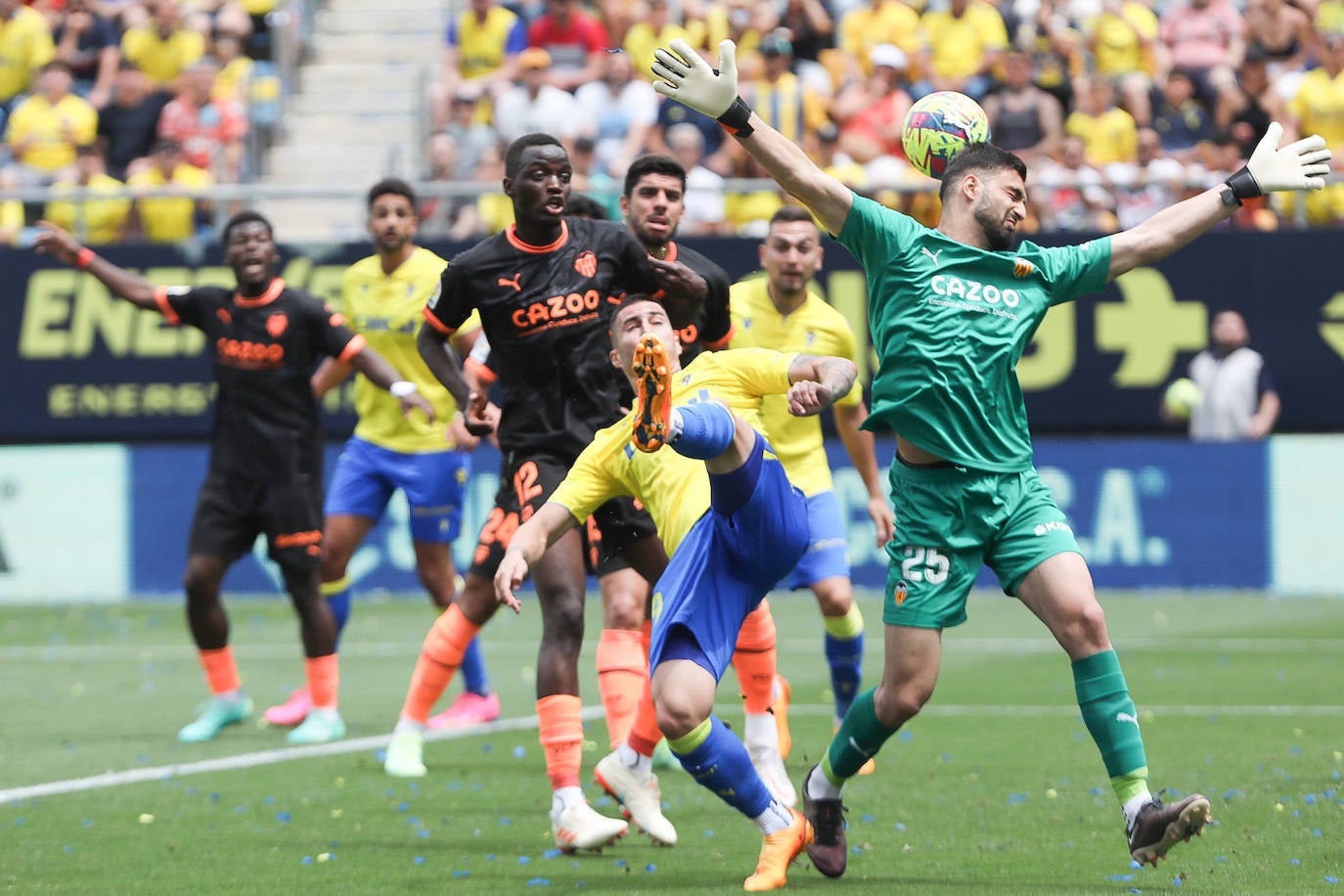 Fotos: El partido del Cádiz contra el Valencia