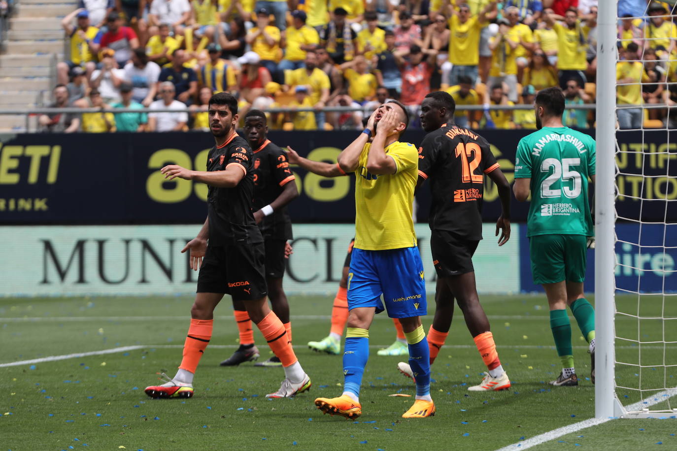 Fotos: El partido del Cádiz contra el Valencia