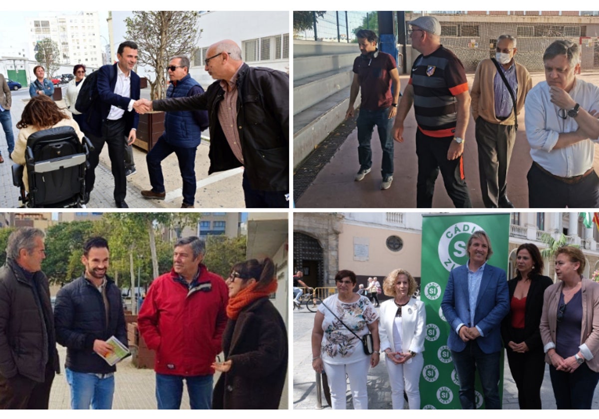 Los vecinos como estandarte electoral en Cádiz