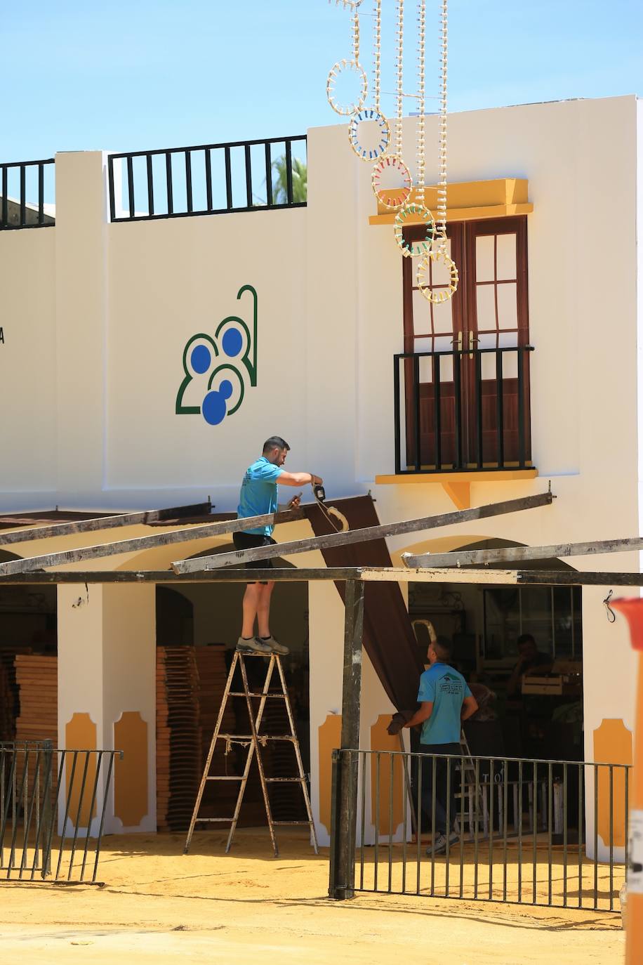 Fotos: Todo listo para la Feria de Jerez 2023
