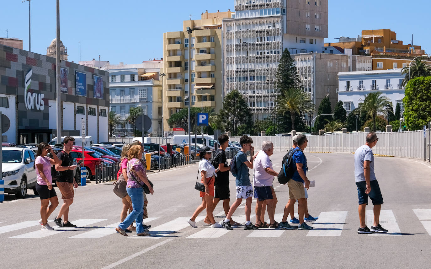 En imágenes: 24 horas en el corazón portuario de Cádiz