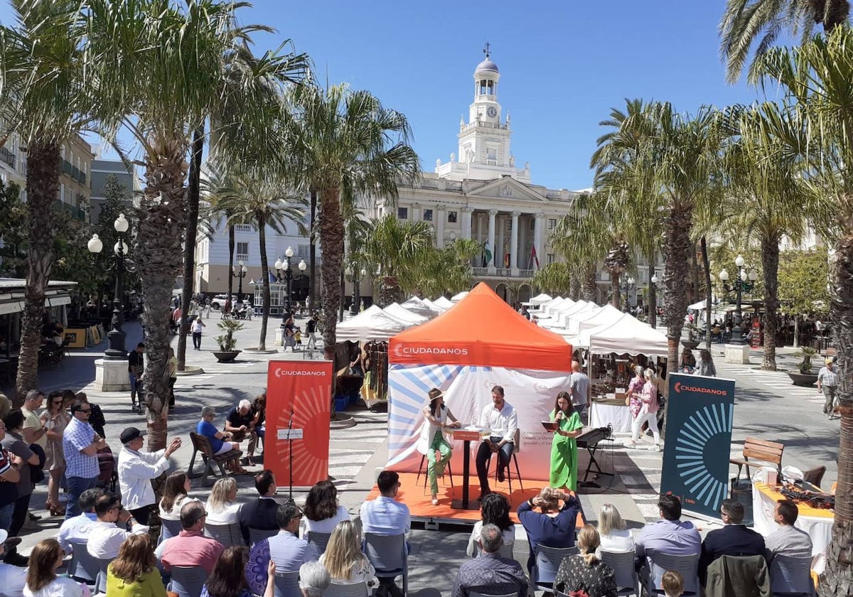 Acto de presentación de la candidatura de Ciudadanos en Cádiz