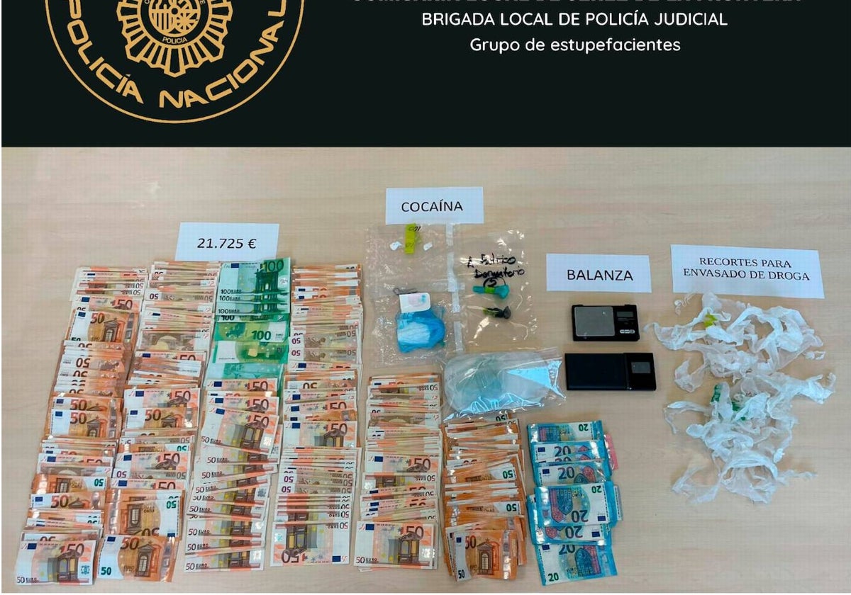 La Policía detiene a un individuo especializado en el tráfico de cocaína a domicilio, la &#039;tele coca&#039;