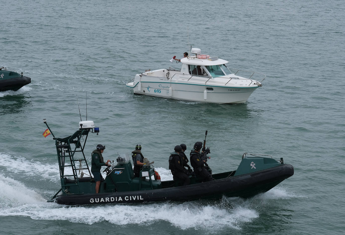 Fotos: Así ha sido la exhibición de medios de seguridad marítima de la Guardia Civil