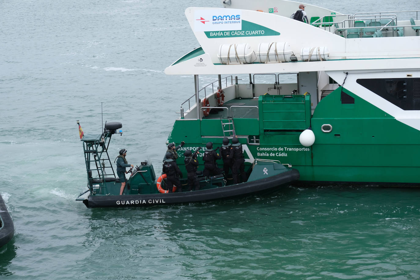 Fotos: Así ha sido la exhibición de medios de seguridad marítima de la Guardia Civil