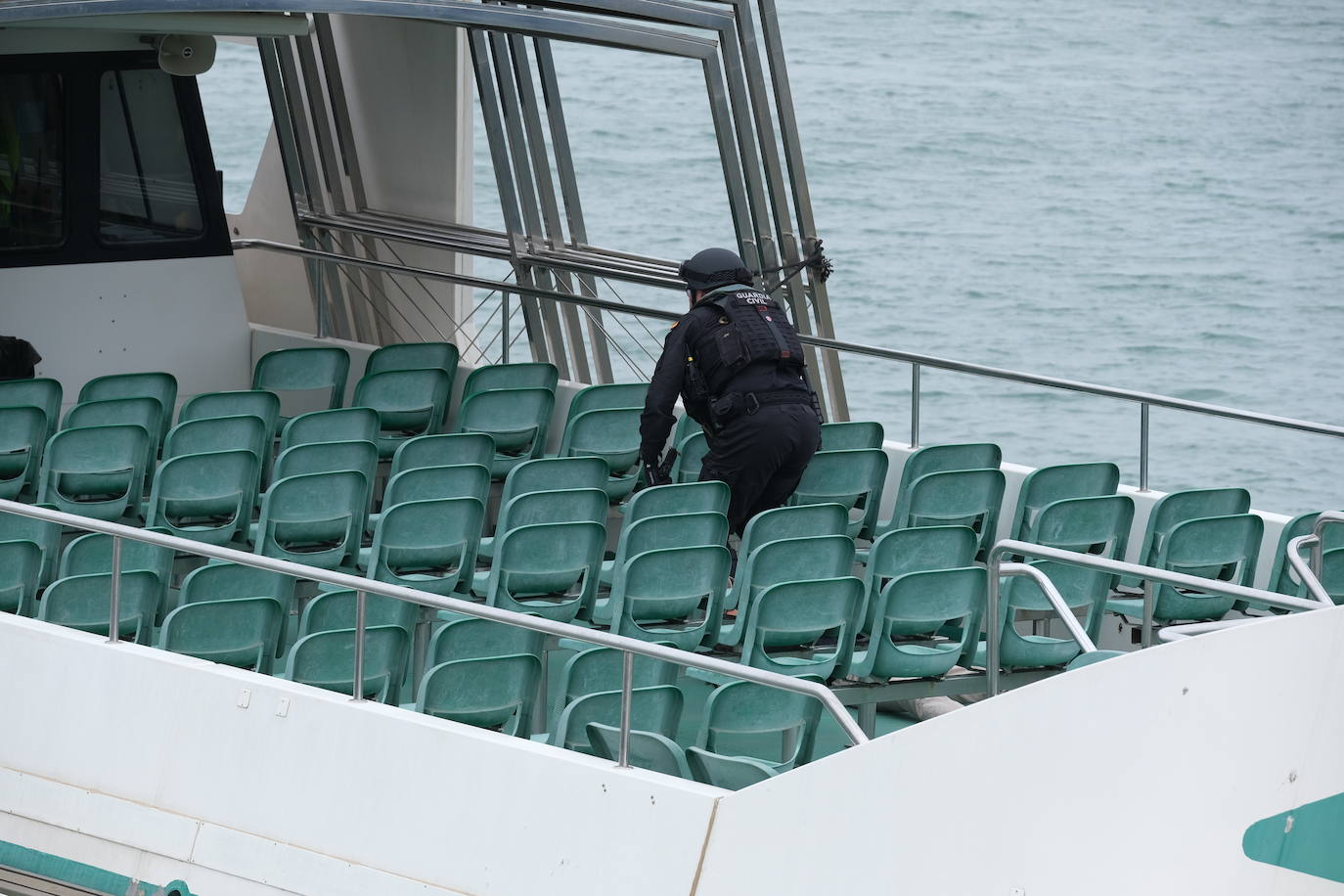 Fotos: Así ha sido la exhibición de medios de seguridad marítima de la Guardia Civil
