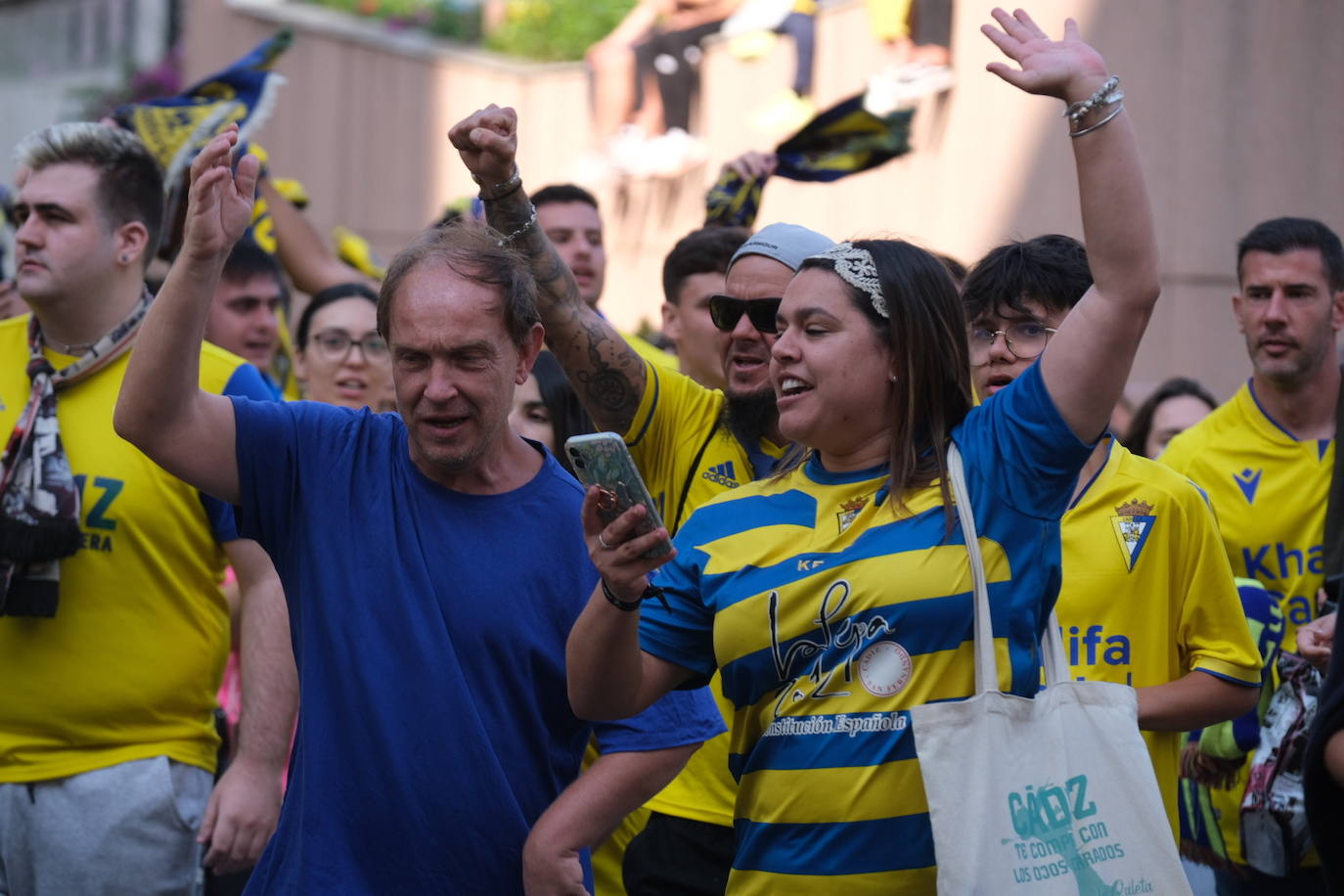 Fotos: Búscate en la previa del partido Cádiz - Valladolid