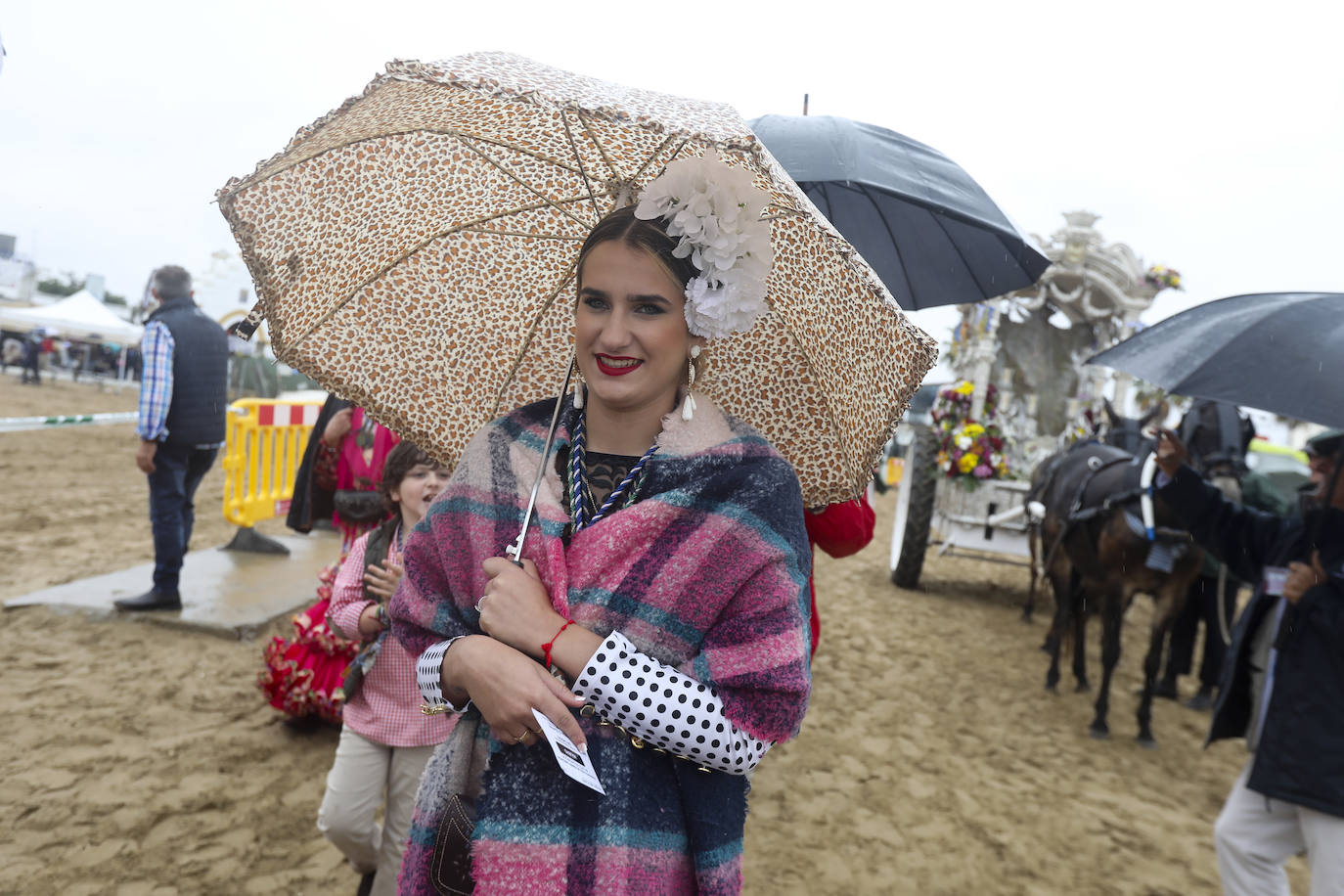 Fotos: Cádiz comienza la peregrinación a la aldea de El Rocío