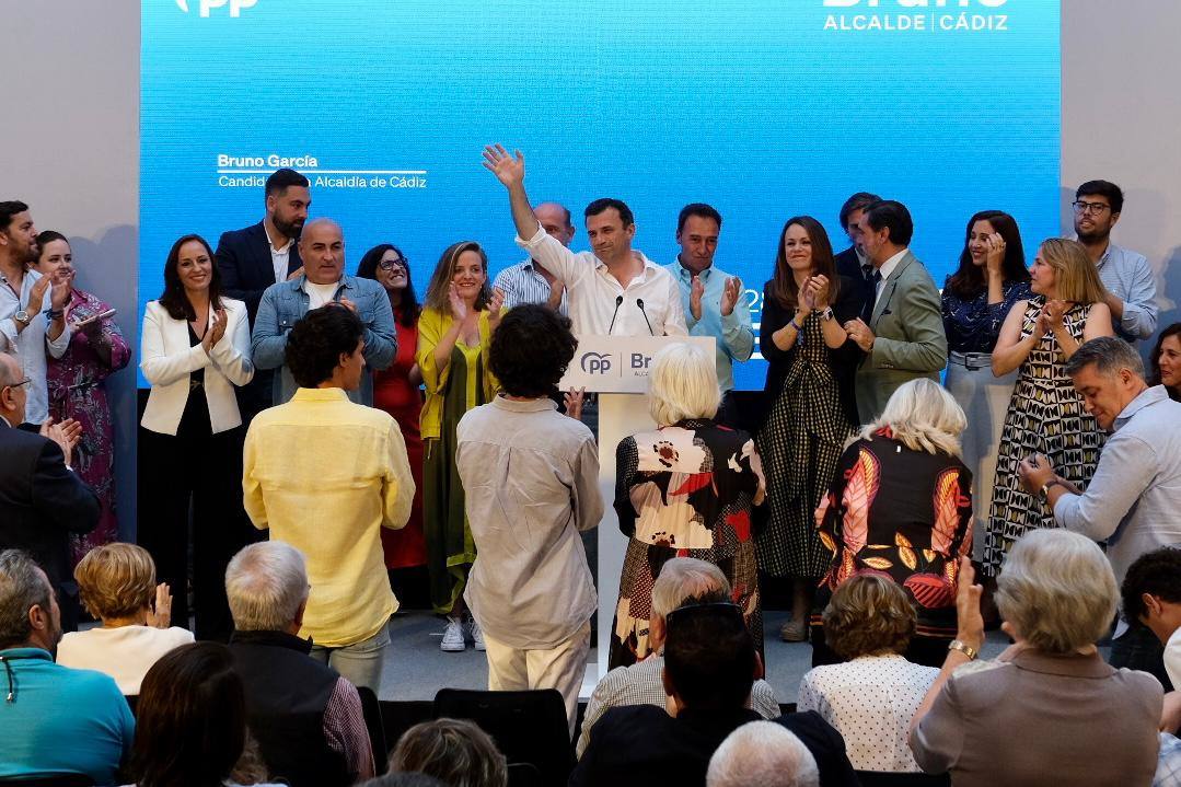 Fotos: Así ha sido el cierre de campaña de los candidatos a la Alcaldía de Cádiz