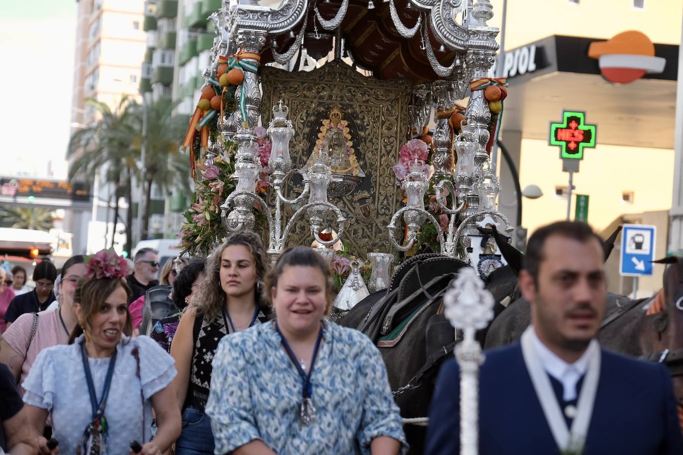 Fotos: Los romeros gaditanos de vuelta a casa