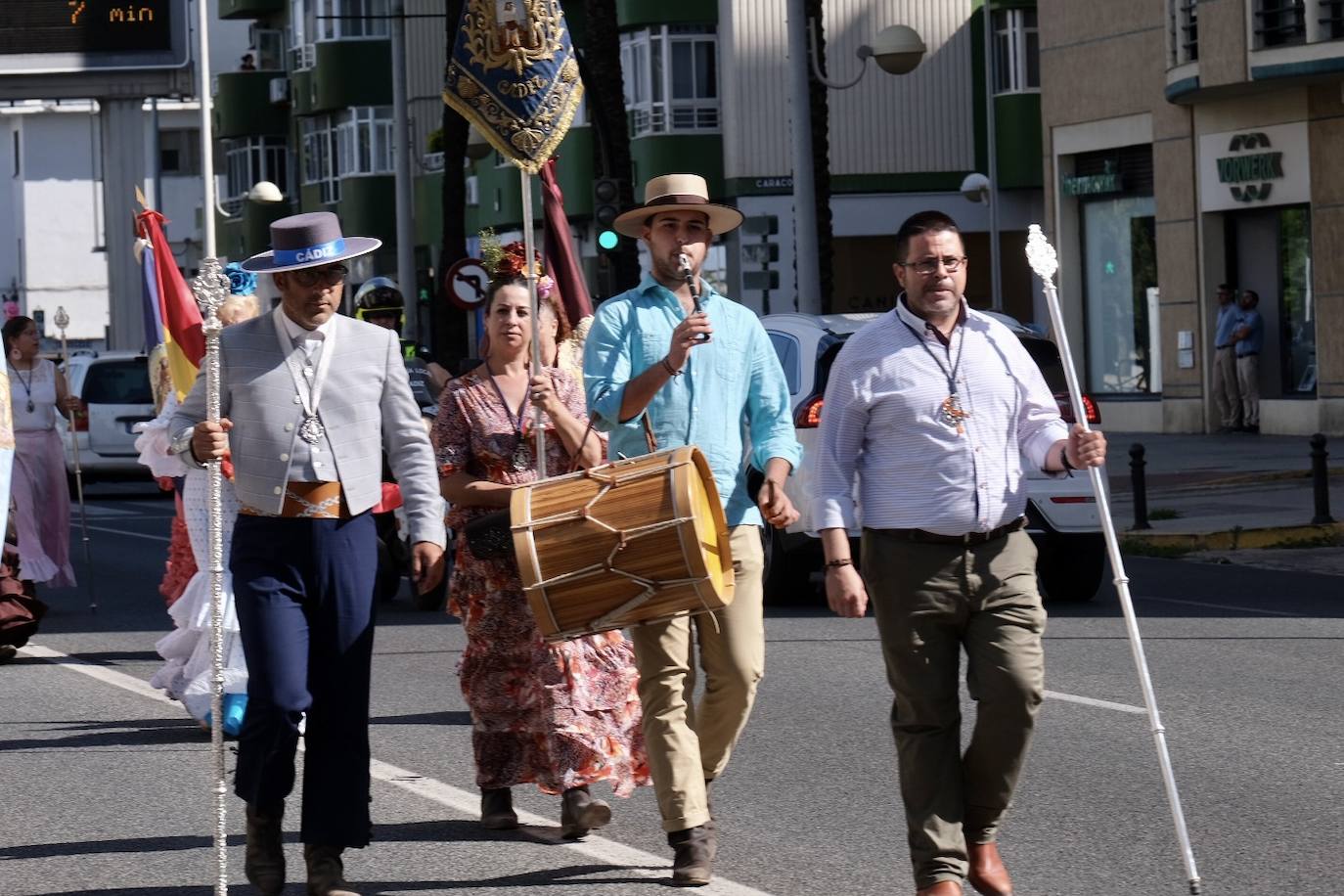 Fotos: Los romeros gaditanos de vuelta a casa