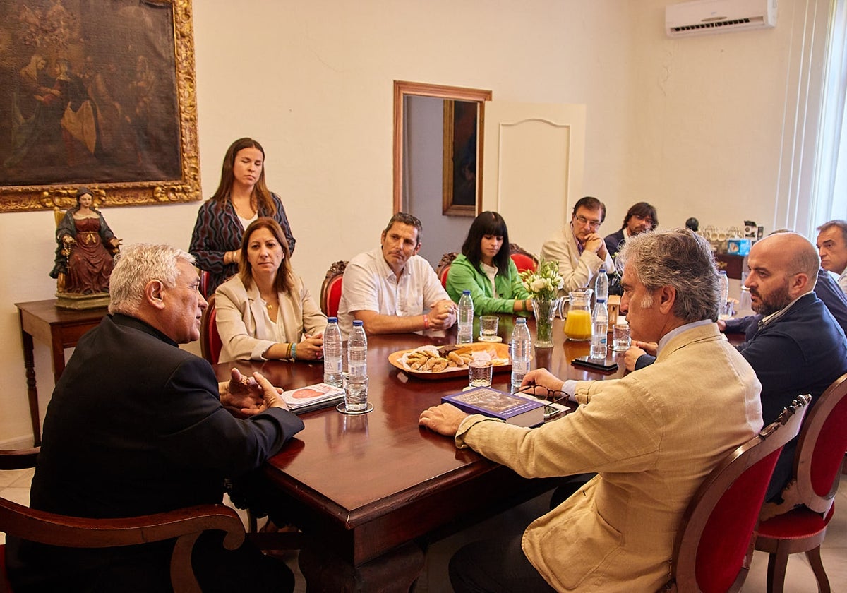 Encuentro de Zornoza con los periodistas