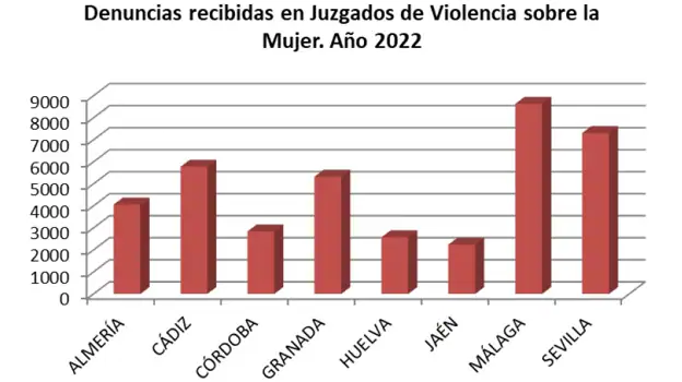 Crece el número de mujeres que denuncian violencia de género en Cádiz, una media de 15 cada día