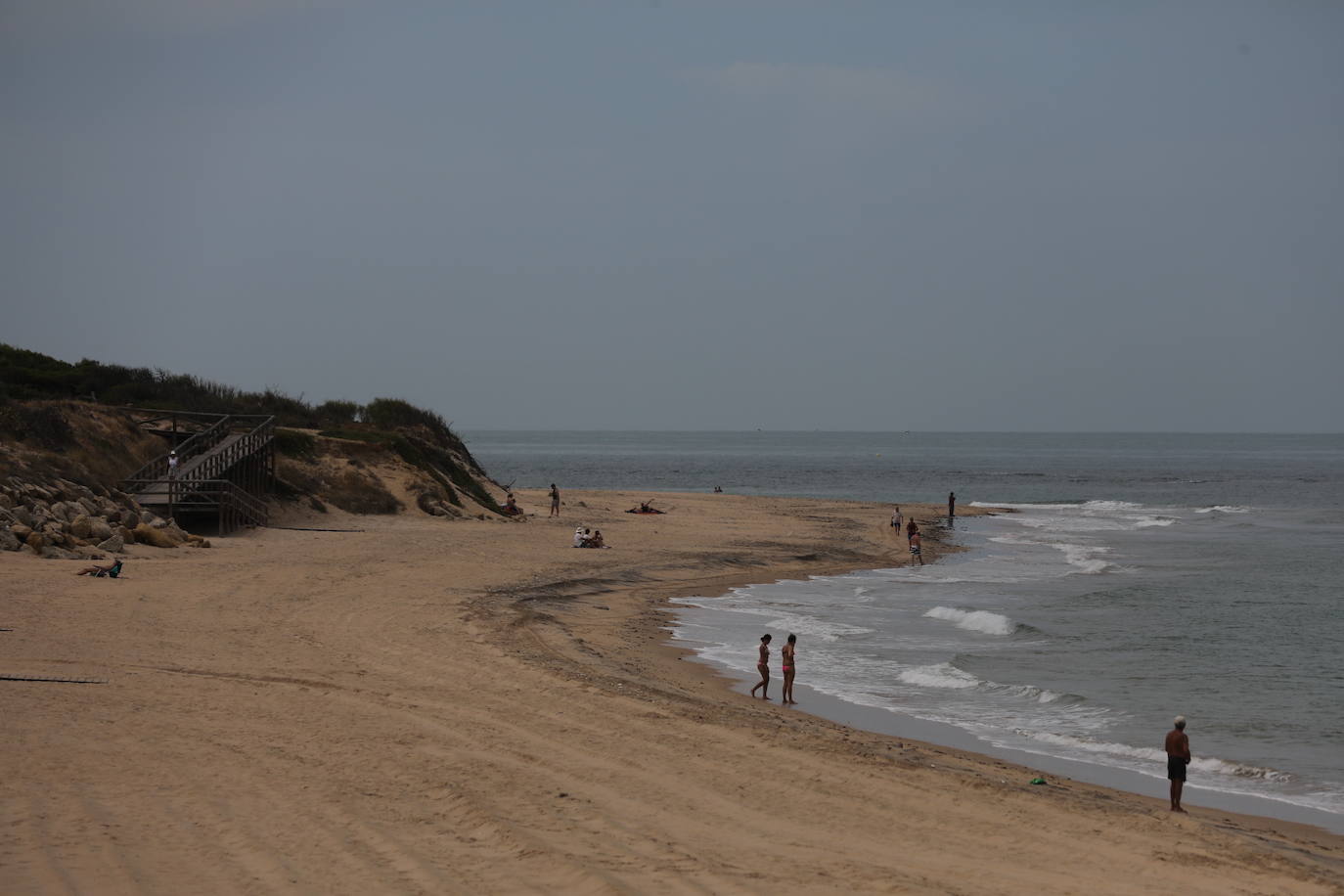 Playas de Peginas y Punta Candor en Rota