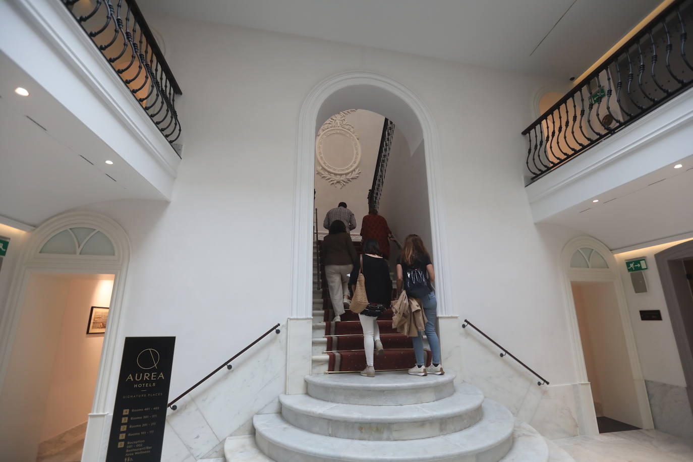 Fotos: Así es por dentro el remodelado hotel Áurea Palacio Sagasta de Cádiz