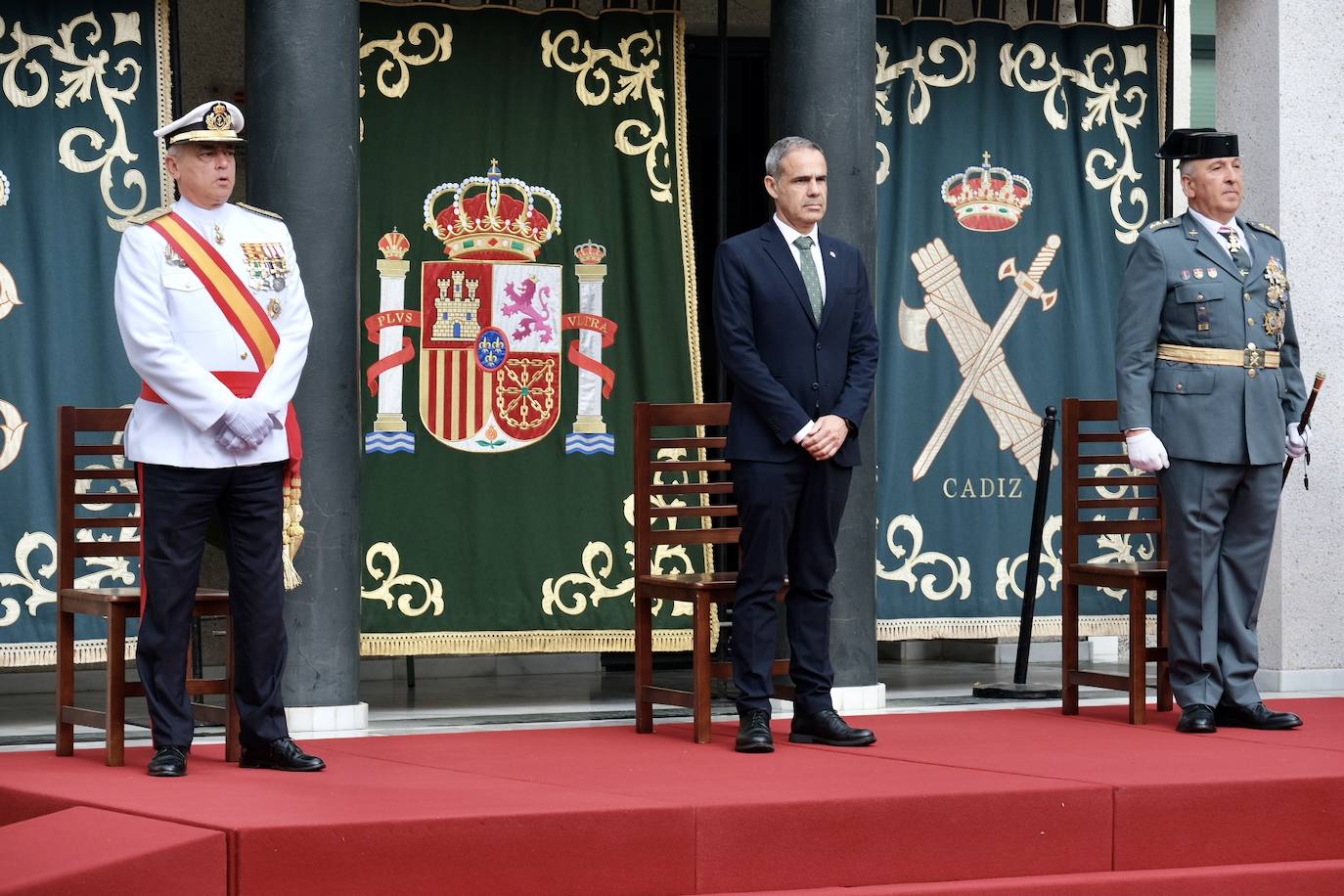 Fotos: La Guardia Civil de Cádiz conmemora los 179 años de la fundación del Cuerpo