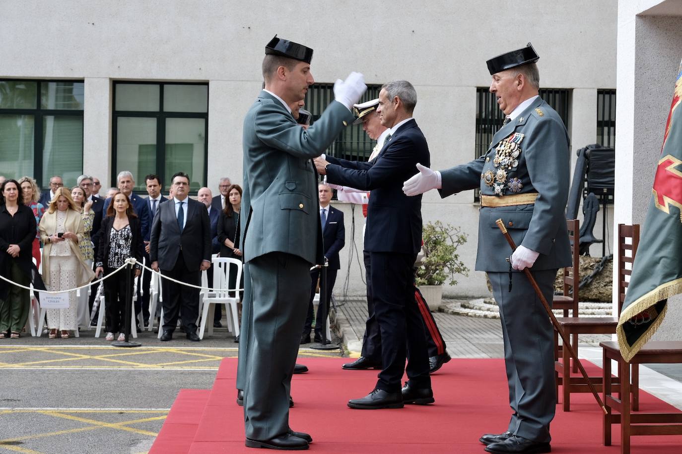 Fotos: La Guardia Civil de Cádiz conmemora los 179 años de la fundación del Cuerpo