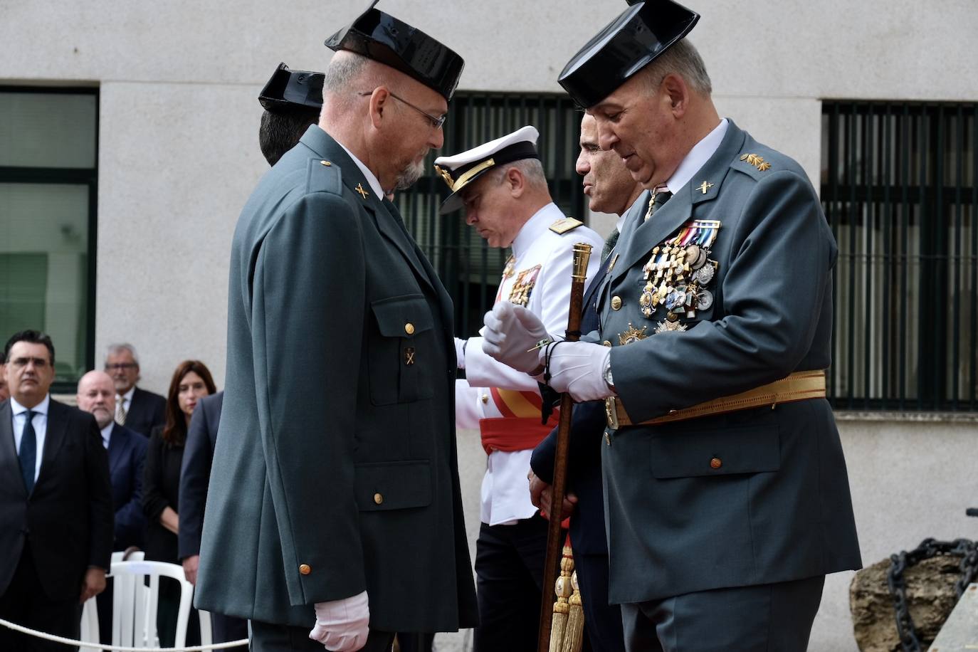 Fotos: La Guardia Civil de Cádiz conmemora los 179 años de la fundación del Cuerpo