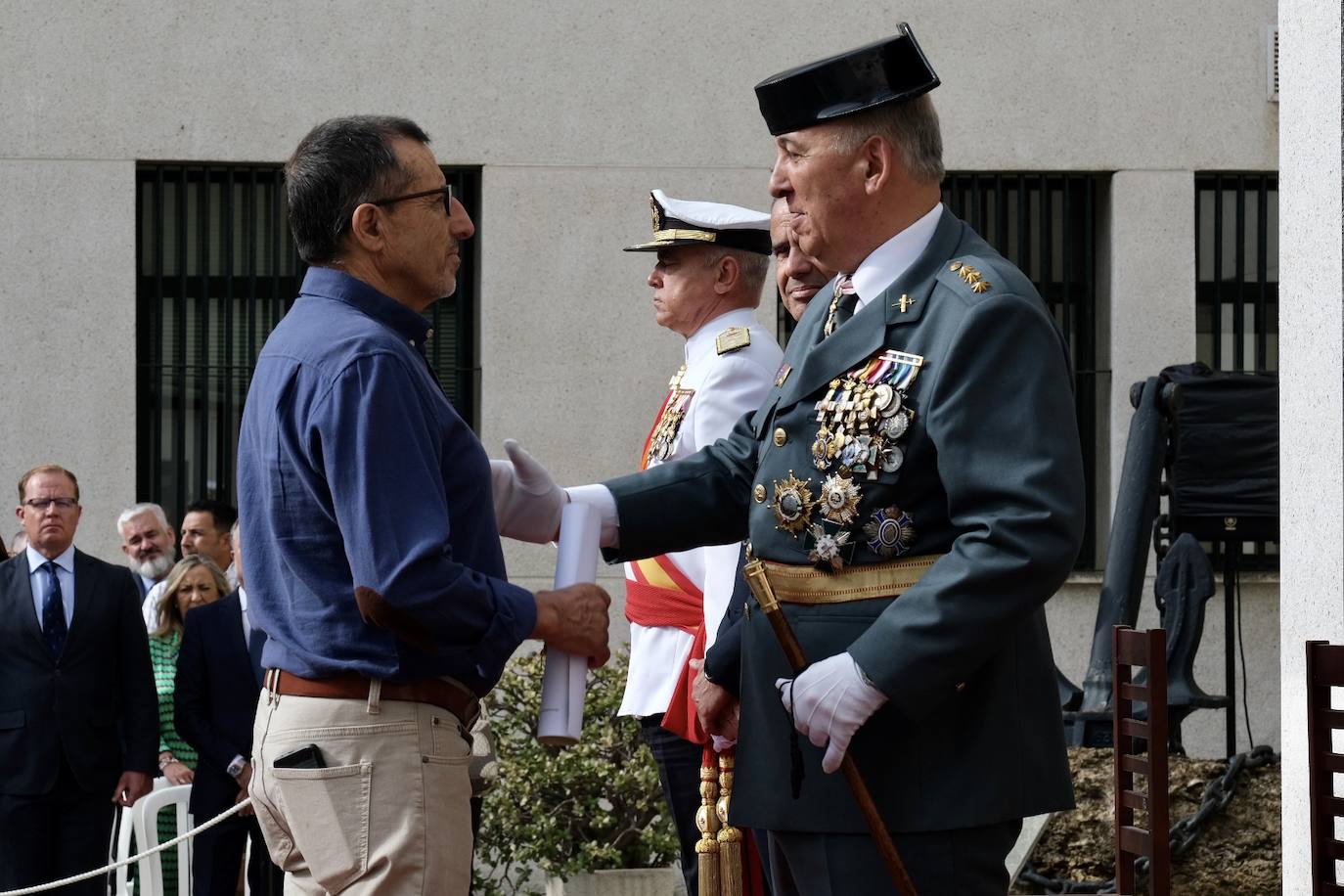 Fotos: La Guardia Civil de Cádiz conmemora los 179 años de la fundación del Cuerpo