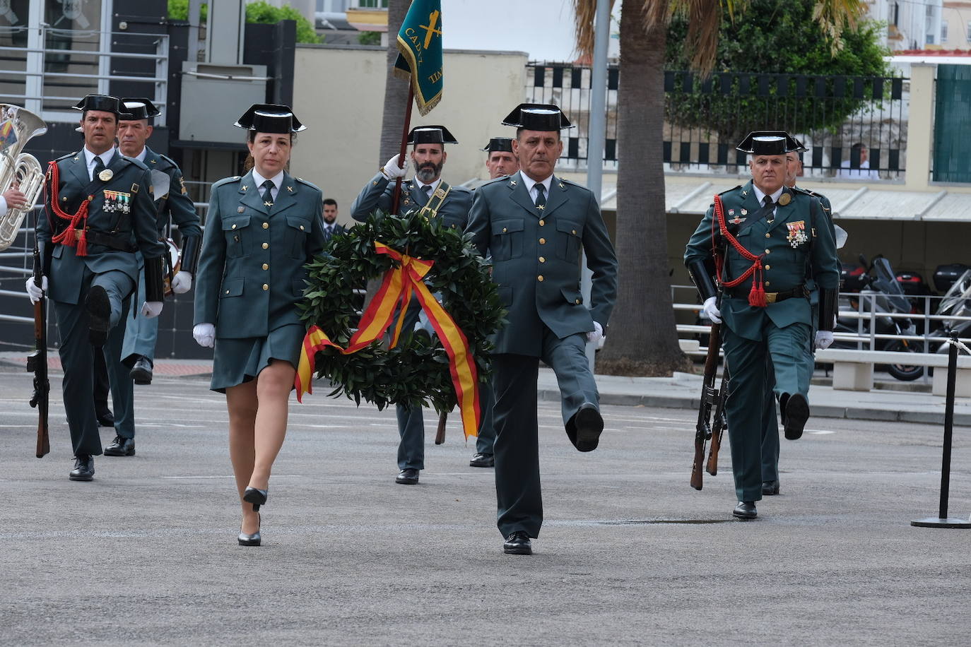 Fotos: La Guardia Civil de Cádiz conmemora los 179 años de la fundación del Cuerpo