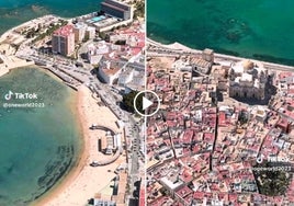 Así se ve Cádiz en 3D desde el cielo