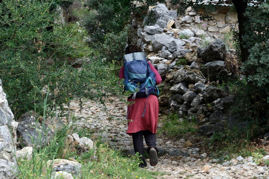 Fotos: los agentes desmantelan la comuna hippie de la familia Arcoíris en Benaocaz, Cádiz