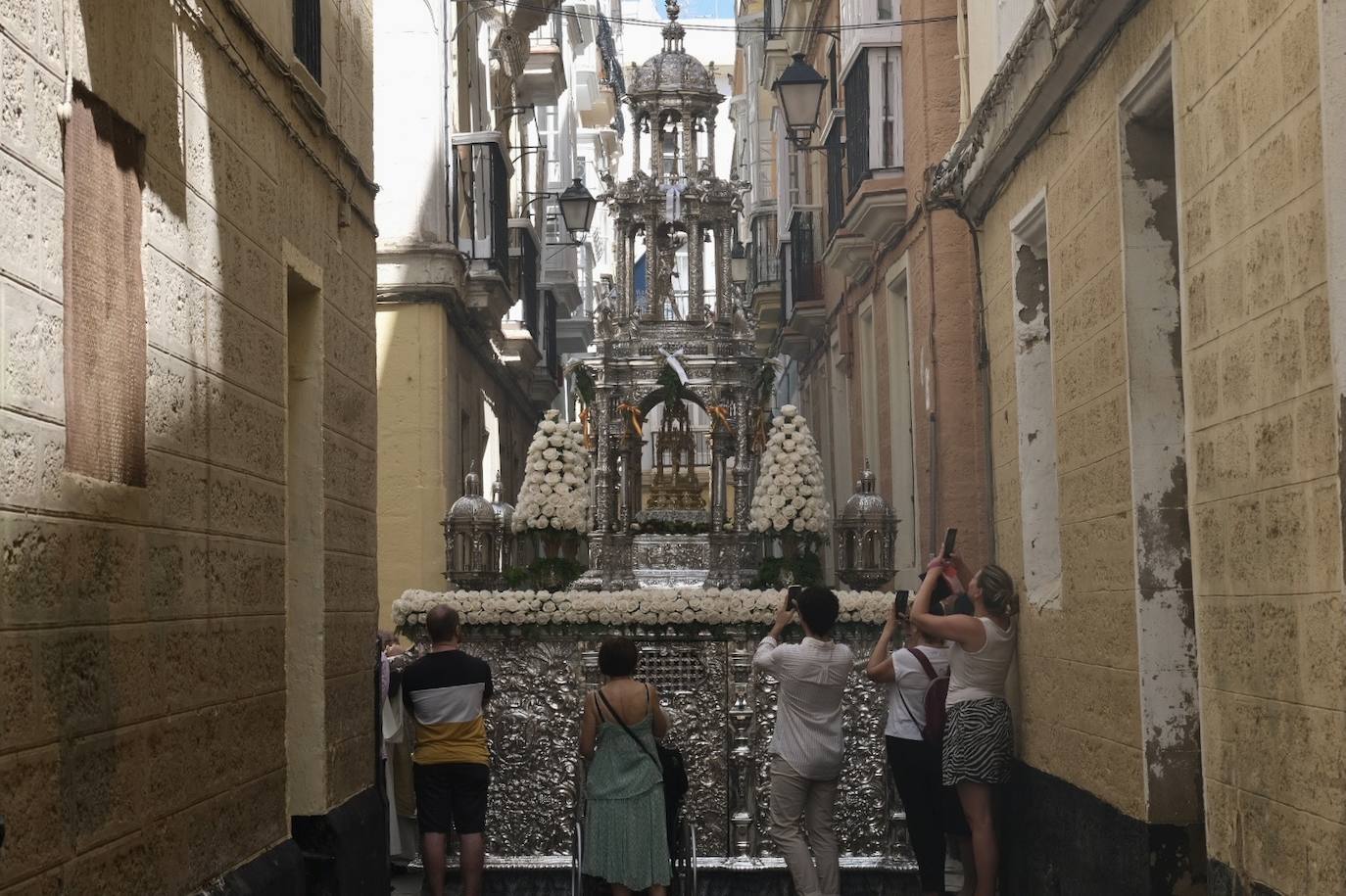 La procesión del Corpus Christi de Cádiz, en imágenes