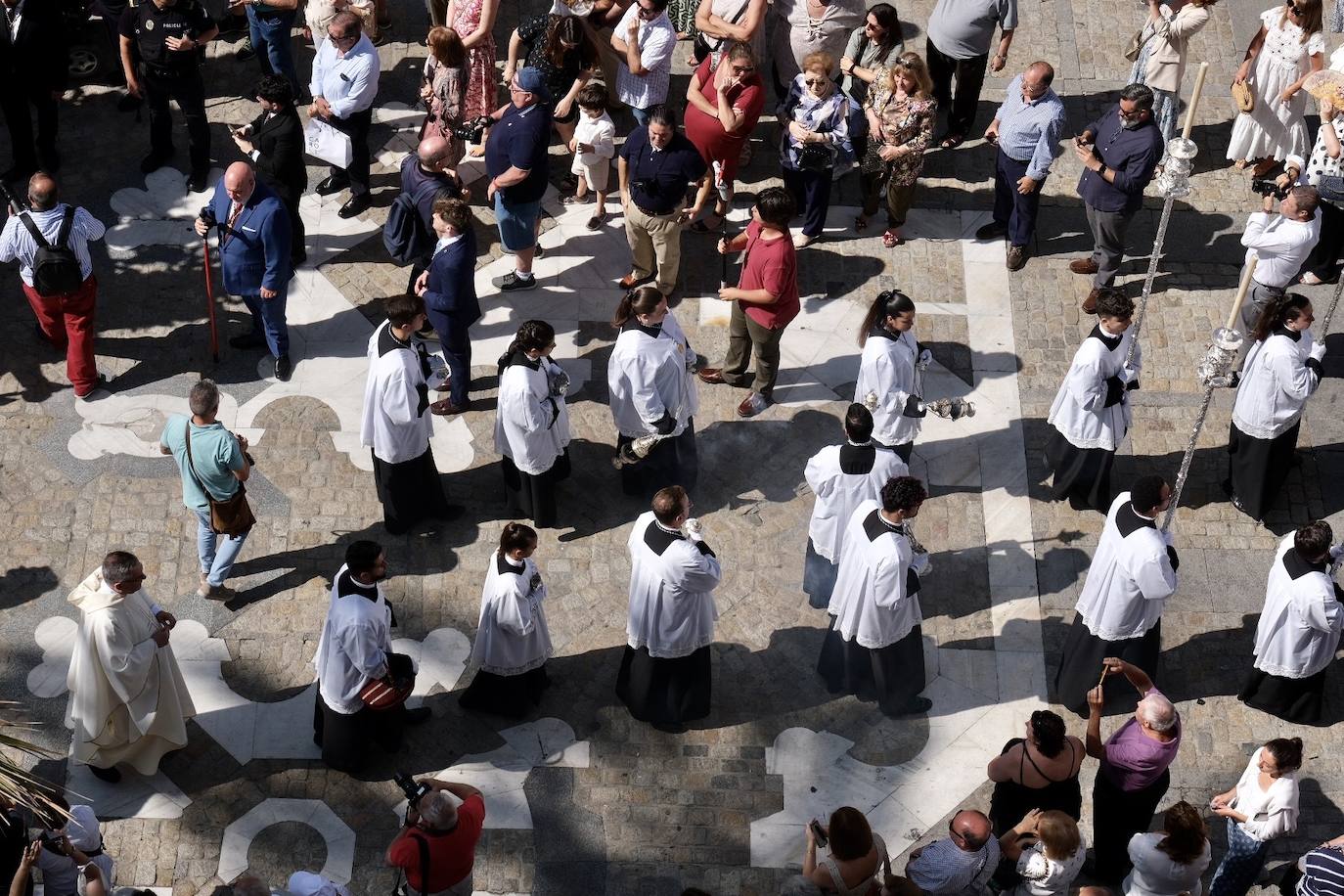 La procesión del Corpus Christi de Cádiz, en imágenes