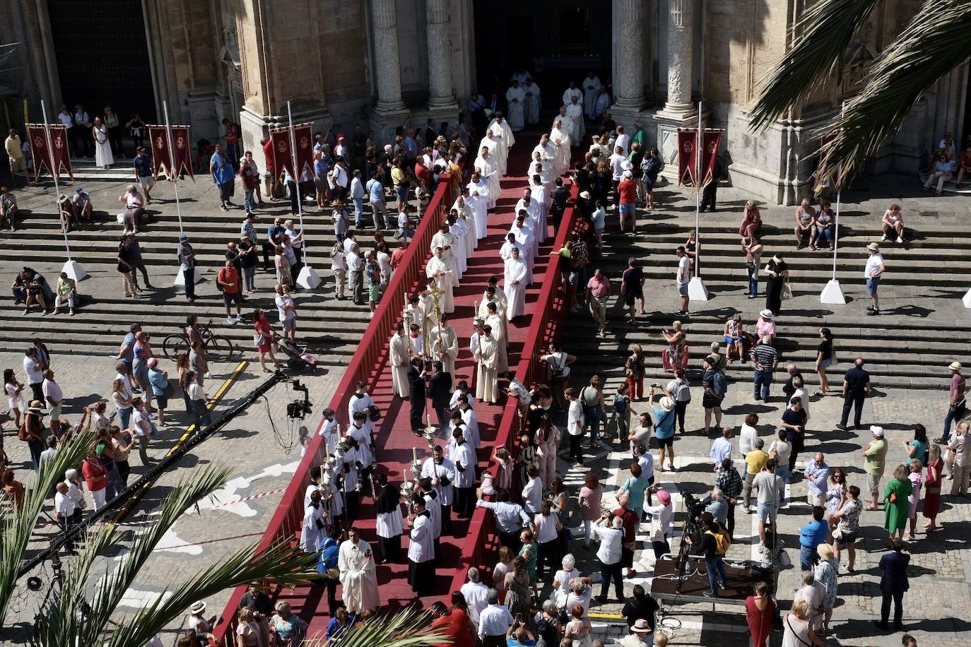 La procesión del Corpus Christi de Cádiz, en imágenes