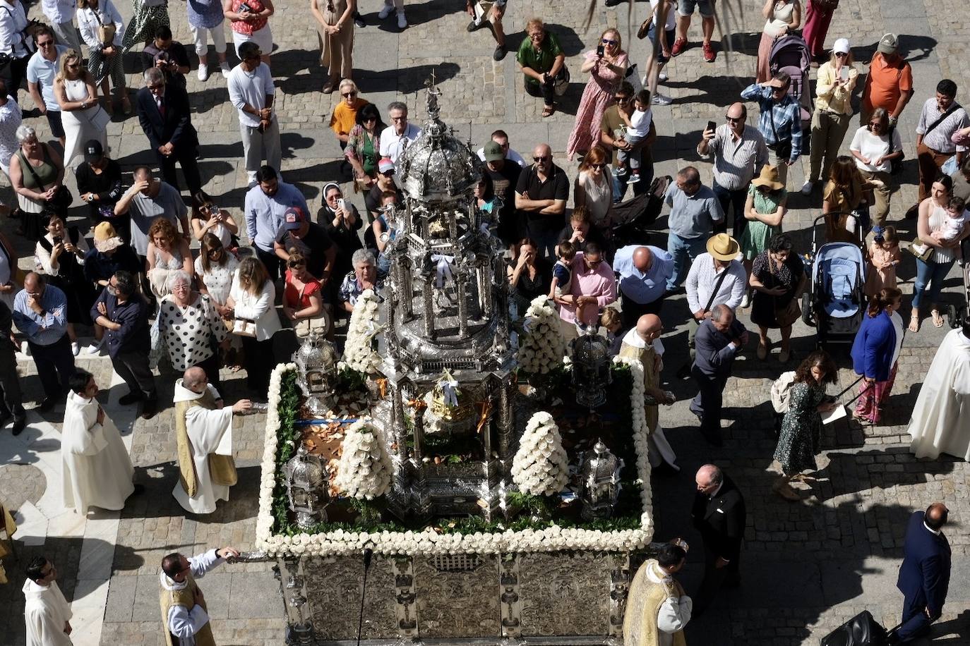 La procesión del Corpus Christi de Cádiz, en imágenes
