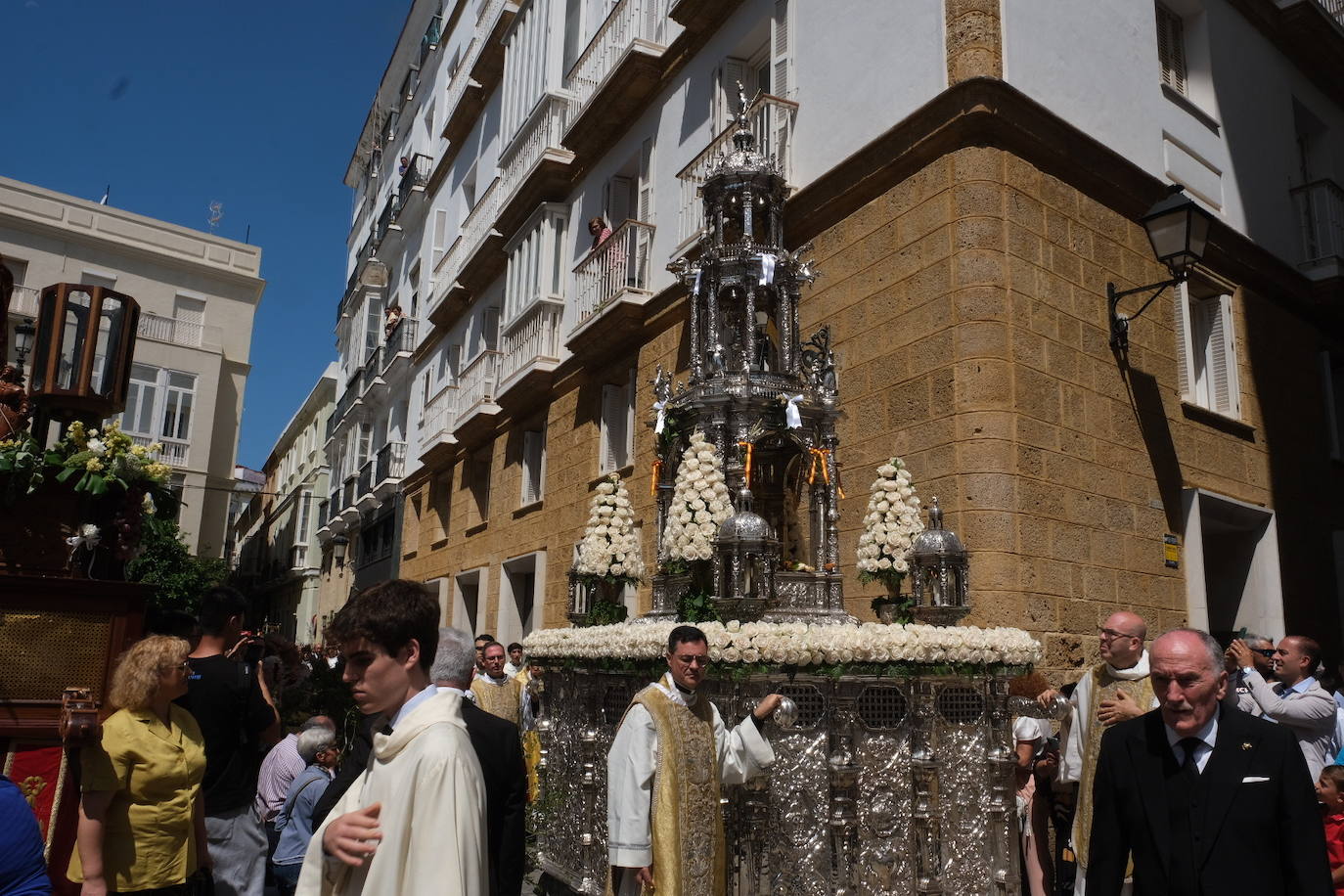 La procesión del Corpus Christi de Cádiz, en imágenes