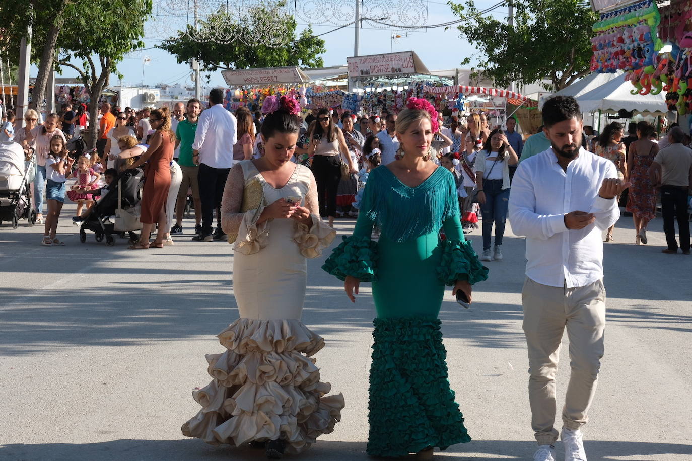 Fotos: un domingo pleno en la feria de Chiclana